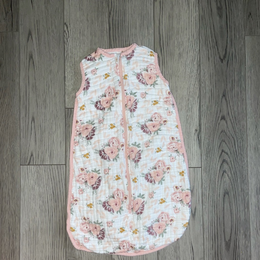 Chick Pea baby zip-up wearable blanket